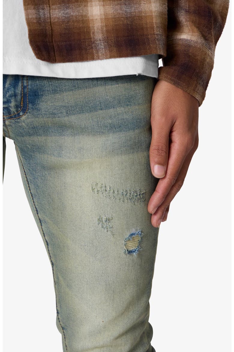 Dusted Skinny Jeans, Alternate, color, 4TH DAY SUN WASHED BLUE