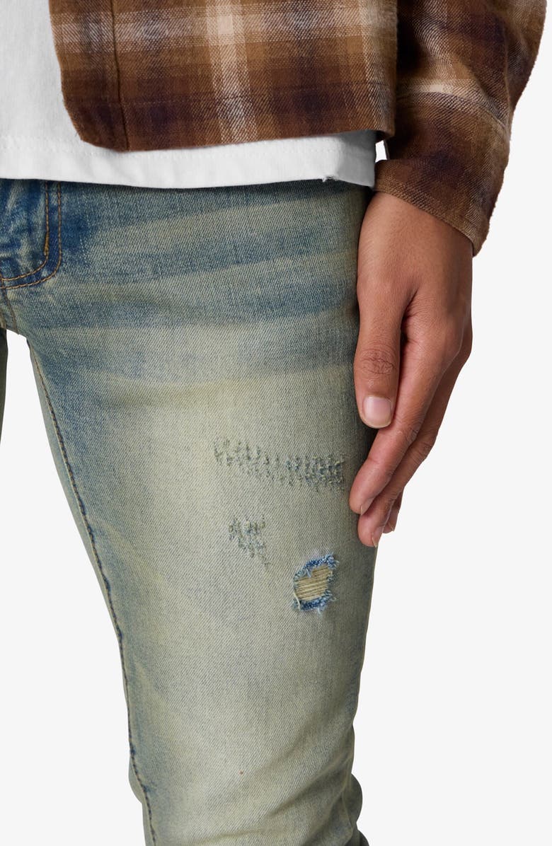 mnml Dusted Skinny Jeans, Alternate, color, 4Th Day Sun Washed Blue