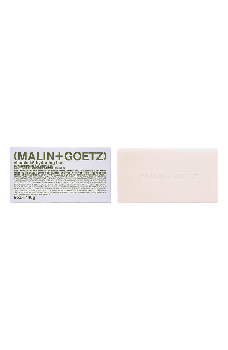 MALIN+GOETZ Vitamin B5 Hydrating Bar in Strawberry, Main, color, Light Pink