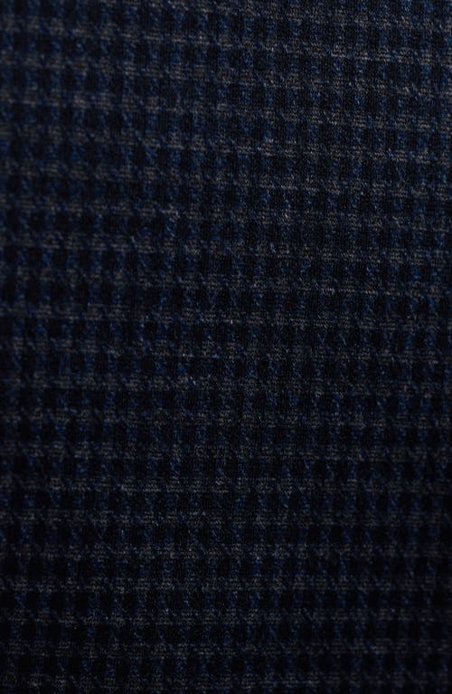 Bugatchi Knit Button-up Shirt In Blue