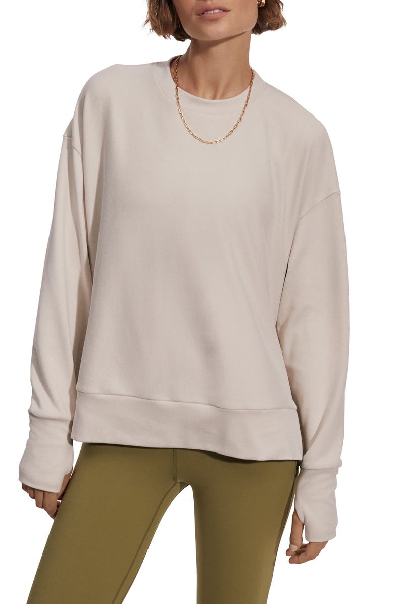 Varley Horton Side Zip Sweatshirt, Main, color, 