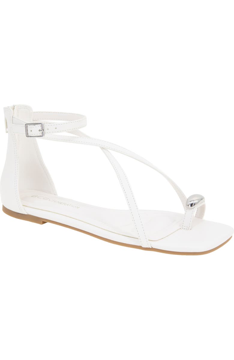 BCBGeneration Kline Sandal, Main, color, White