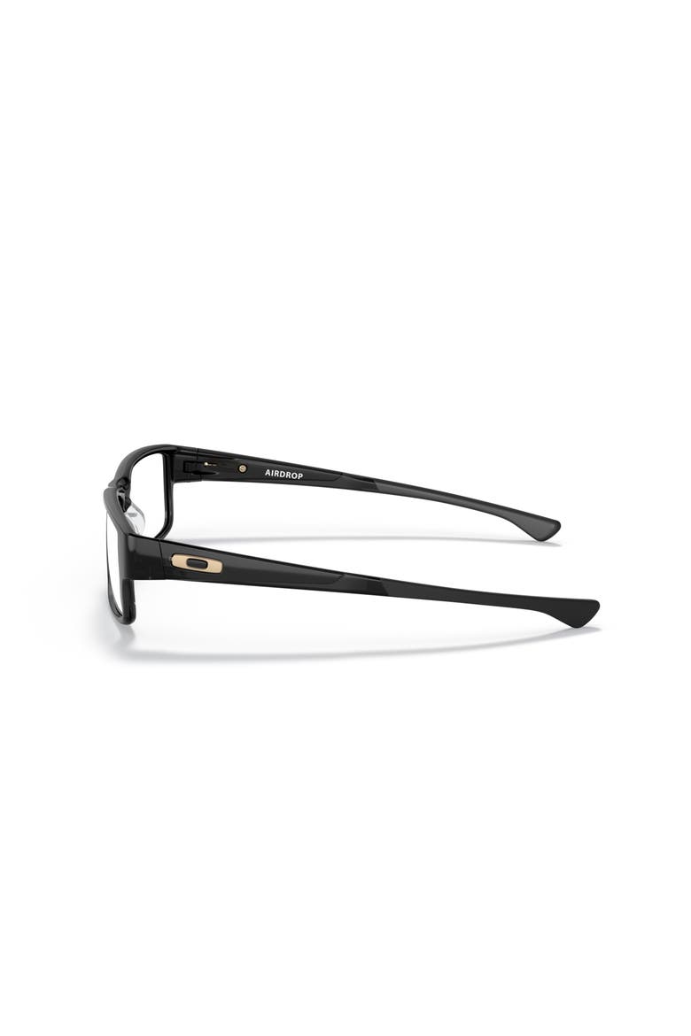 57mm Rectangle optical glasses, Alternate, color, Black