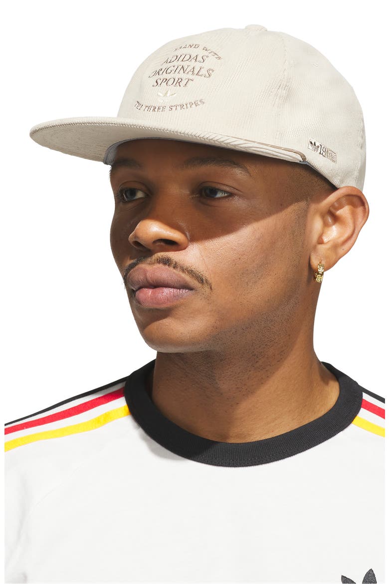 Unisex Corduroy Baseball Cap, Alternate, color, KHAKI TREE/ KHAKI/ YELLOW