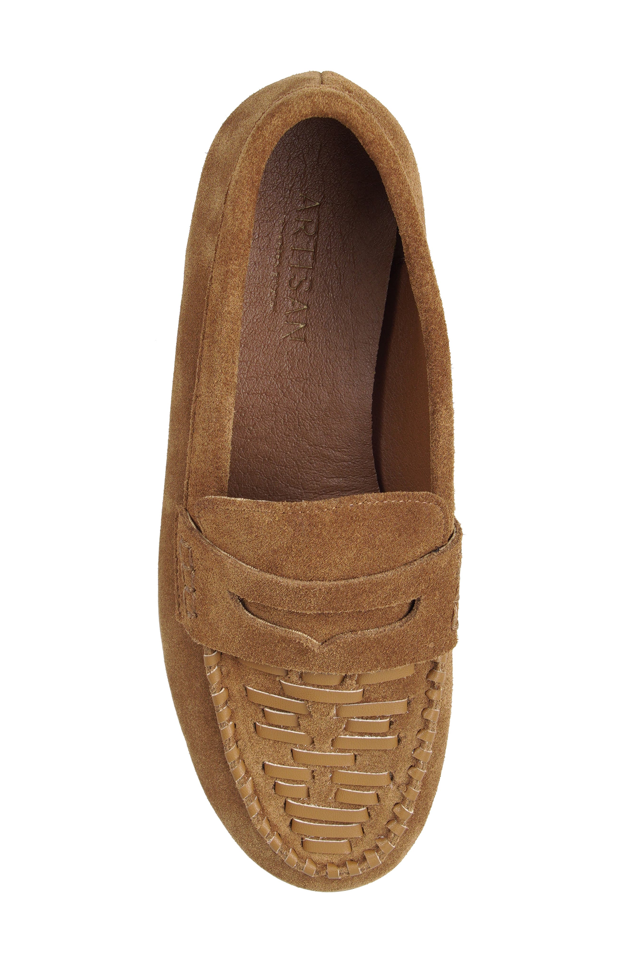 Roki Penny Loafer, Alternate, color, TAN SUEDE