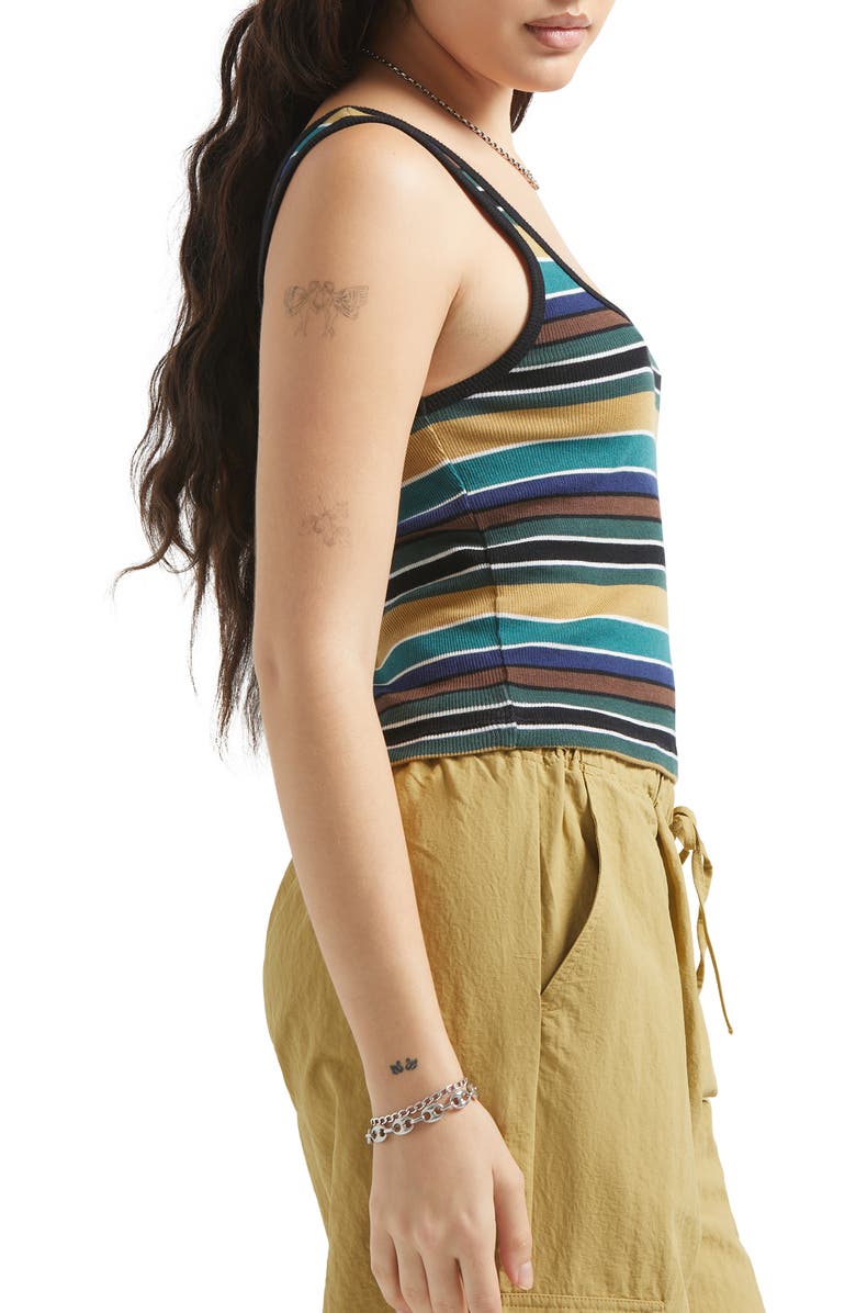 Brixton Ringer Rib Tank, Alternate, color, Multi Retro Stripe
