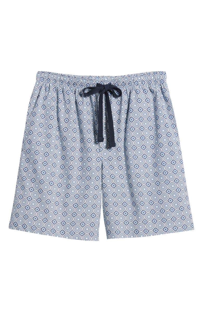 Majestic International Grecian Lounge Shorts, Alternate, color, Jewel Blue