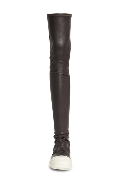 Rick Owens Stocking Sneaks Thigh High Sneaker