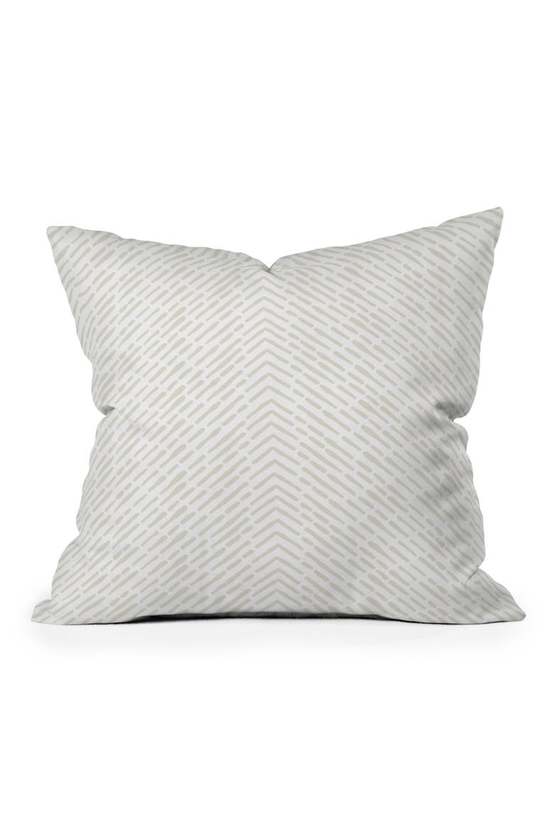 Iveta Throw Pillow, Main, color, BEIGE