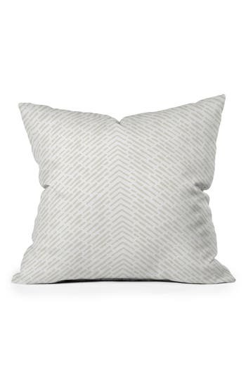 Deny Designs Iveta Throw Pillow In Beige