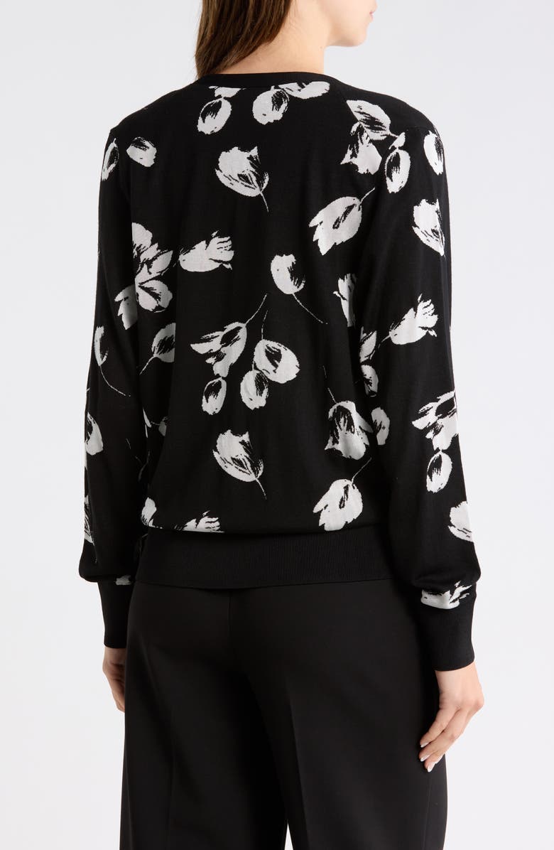 BOSS Fuldie Wool Blend Cardigan, Alternate, color, Open Misc