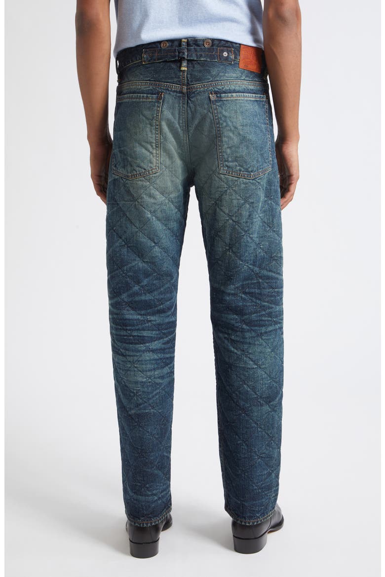 Topstitched Slim Fit Jeans, Alternate, color, RIDGEWOOD WASH