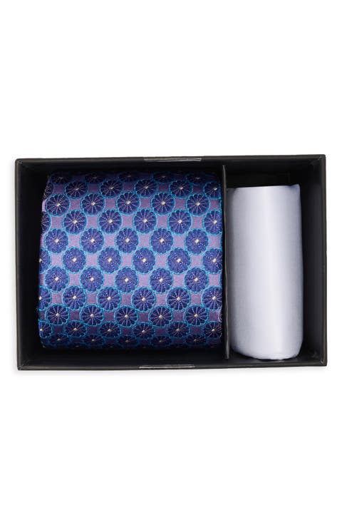 Golborne Florette Tie & Pocket Square Set