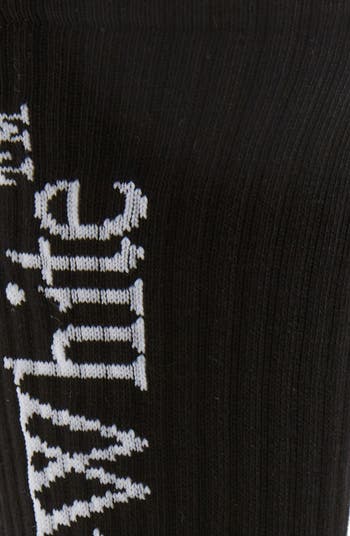 Bookish Logo Mid Calf Socks
