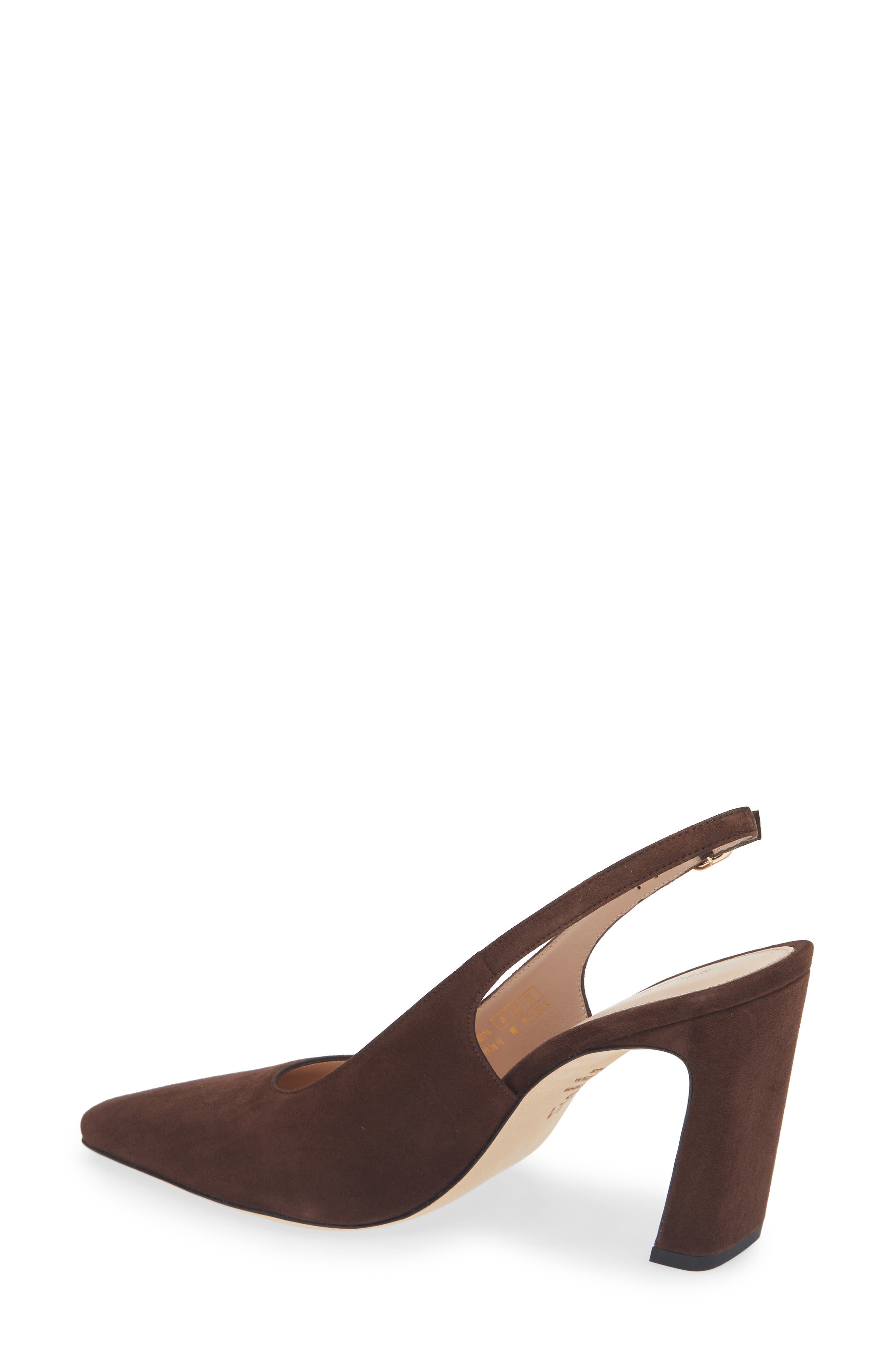Stassi Slingback Pump, Alternate, color, WALNUT