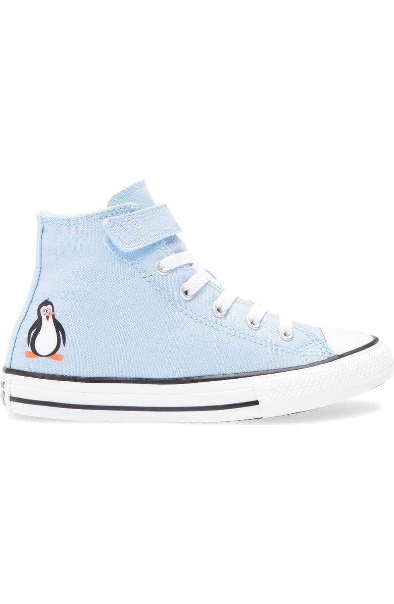 Converse Penguin All Star Easy On Canvas High Top Sneaker, Alternate, color, Blue It/ Black/ White