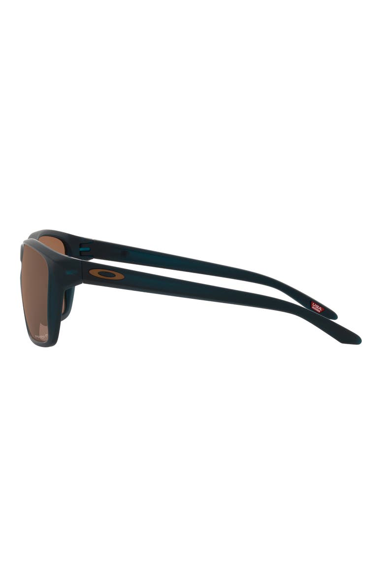 Sylas 60mm Prizm™ Polarized Rectangular Sunglasses, Alternate, color, AMBER