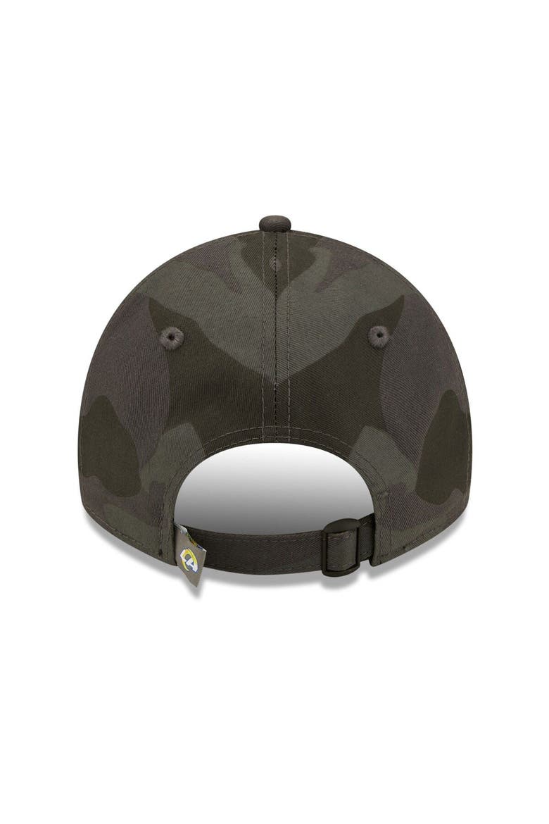 Men's New Era Camo Los Angeles Rams Core Classic 2.0 9TWENTY Adjustable Hat, Alternate, color, Camo