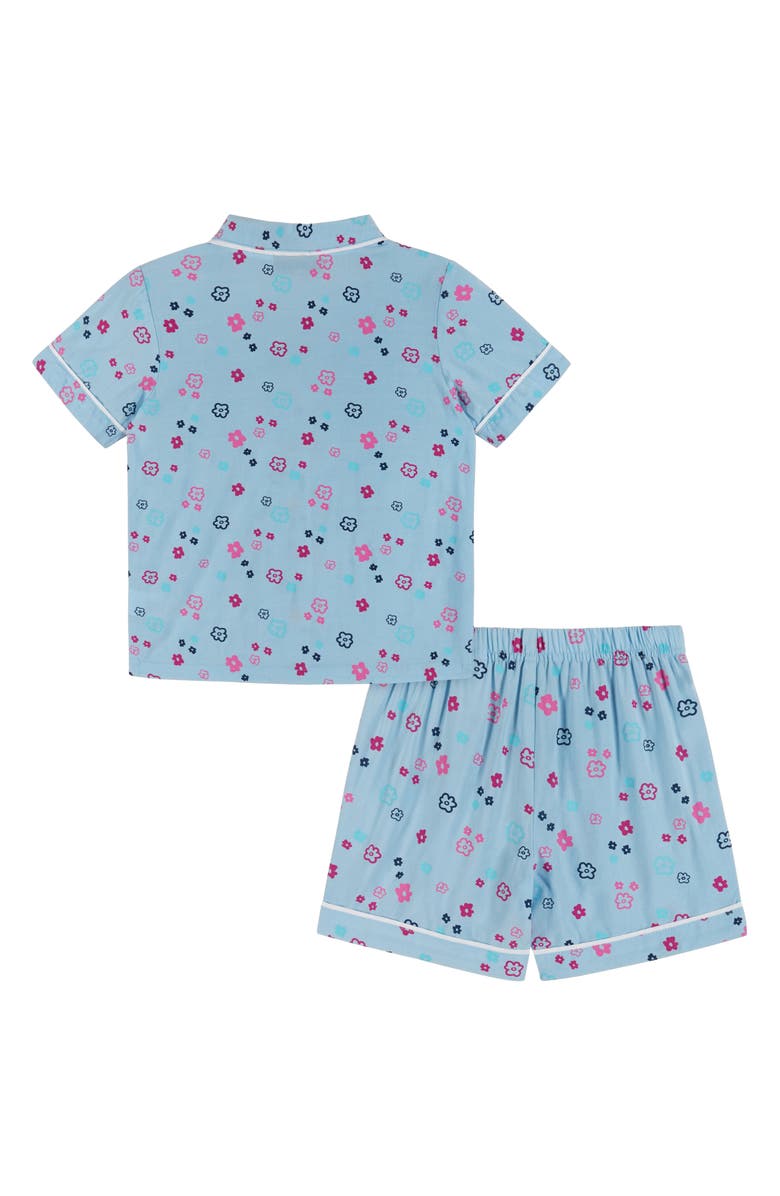 Andy & Evan Kids' Floral Print Two-Piece Short Pajamas, Alternate, color, 