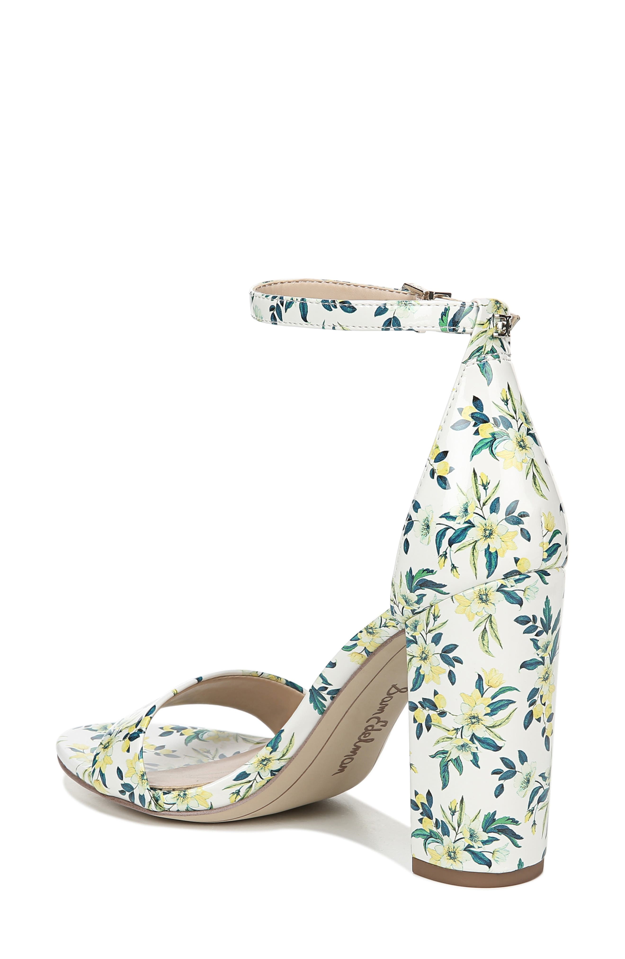 Yaro Ankle Strap Sandal, Alternate, color, WHITE MULTI