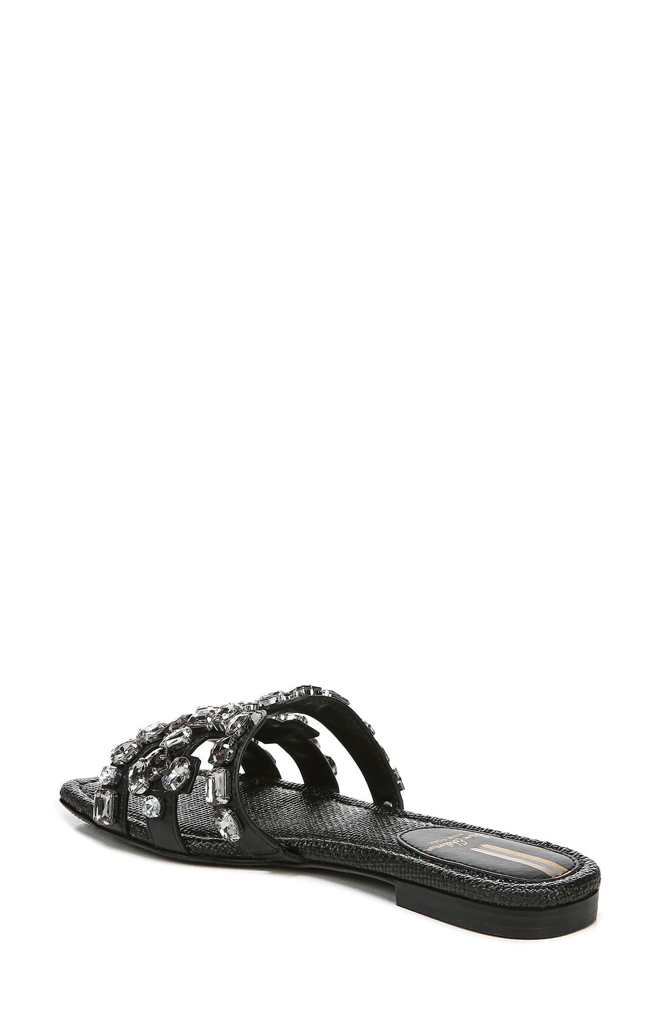 Sam Edelman Bay Embellished Cutout Slide Sandal, Alternate, color, 
