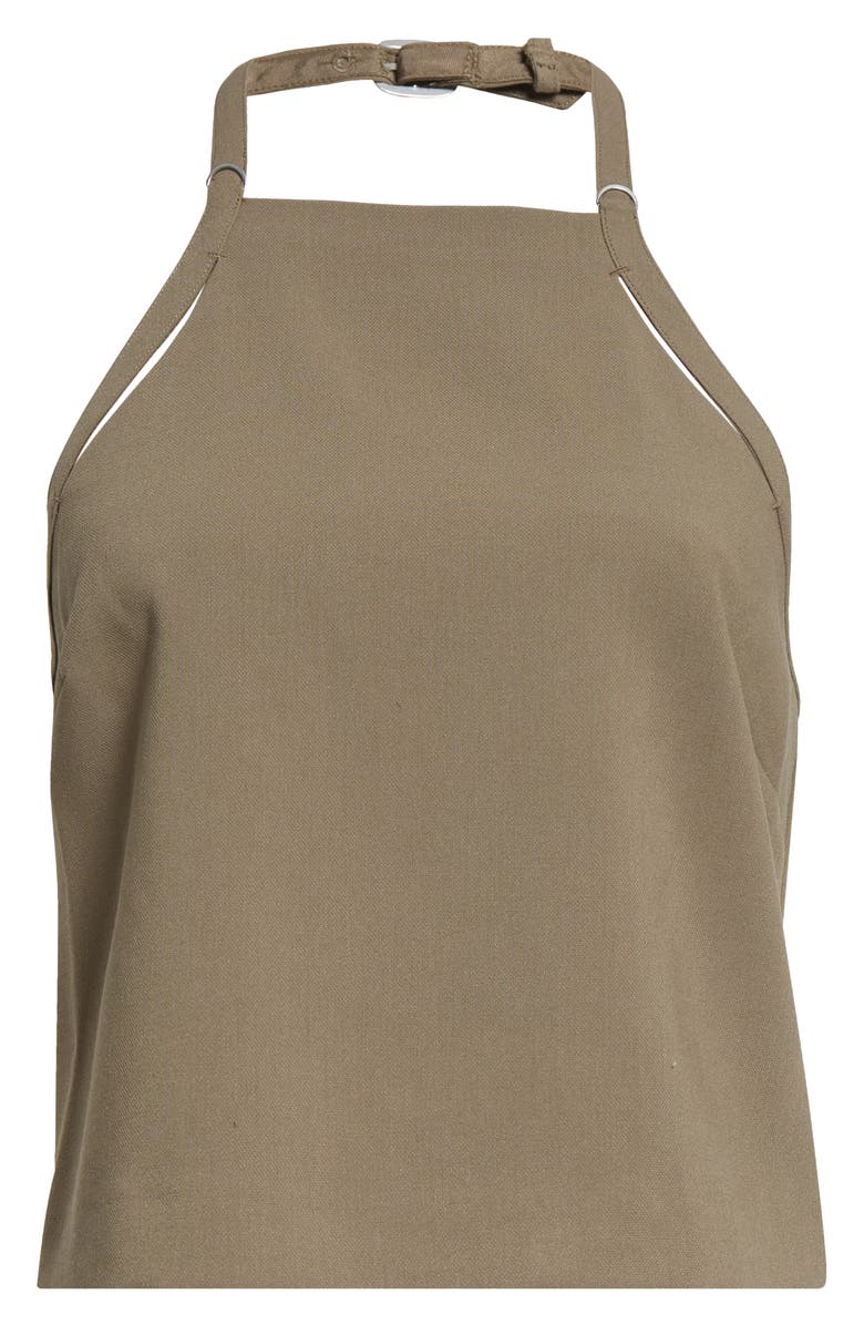 Vince Apron Halter Top, Alternate, color, Oak Moss