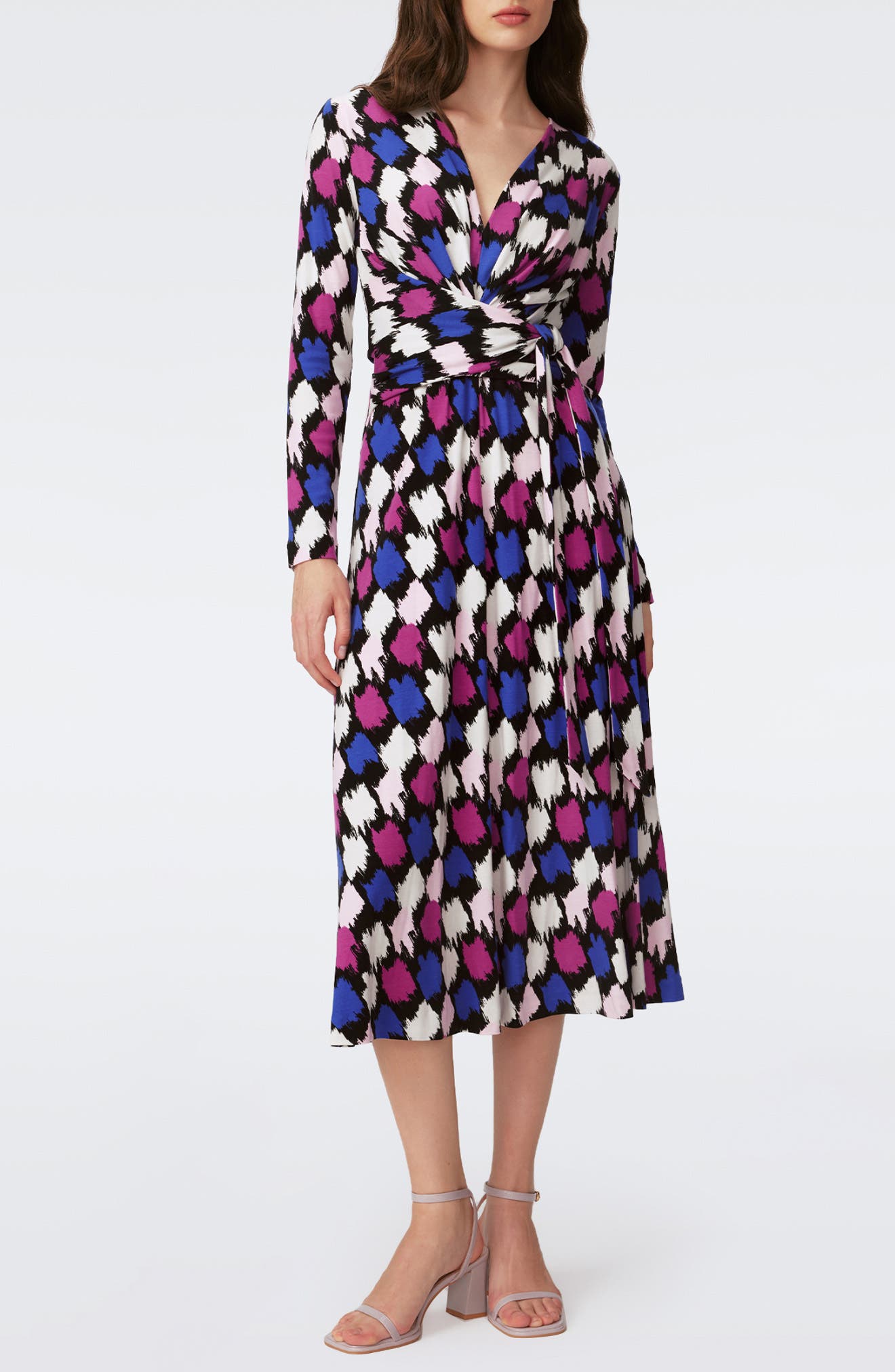 Dorothee Tie Waist Long Sleeve Dress