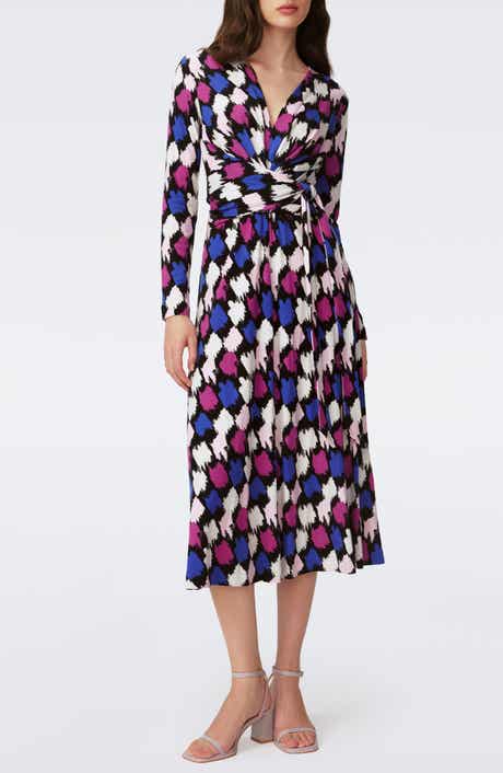 Dorothee Tie Waist Long Sleeve Dress