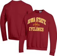 Champion Men's Champion Cardinal Iowa State Cyclones High Motor Pullover Sweatshirt