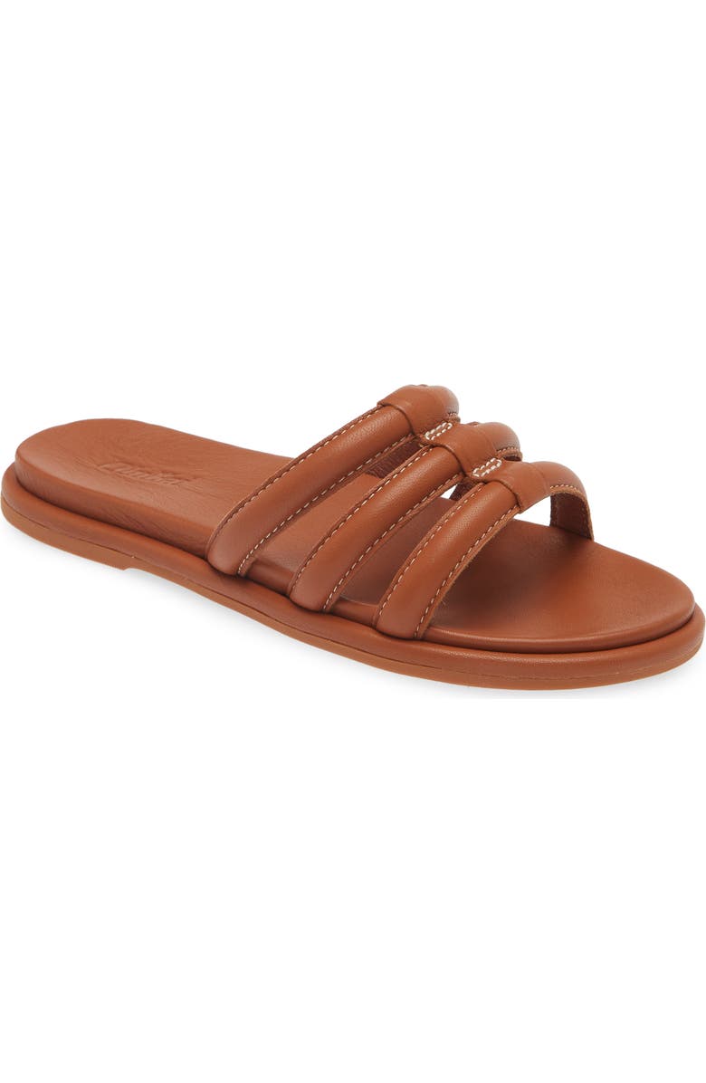 OluKai Tiare Slide Sandal, Main, color, Fox / Fox