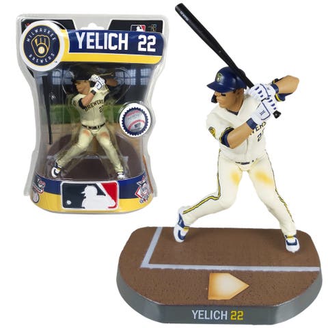 Christian Yelich (Milwaukee Brewers) 2020 MLB 6" Figure Imports Dragon
