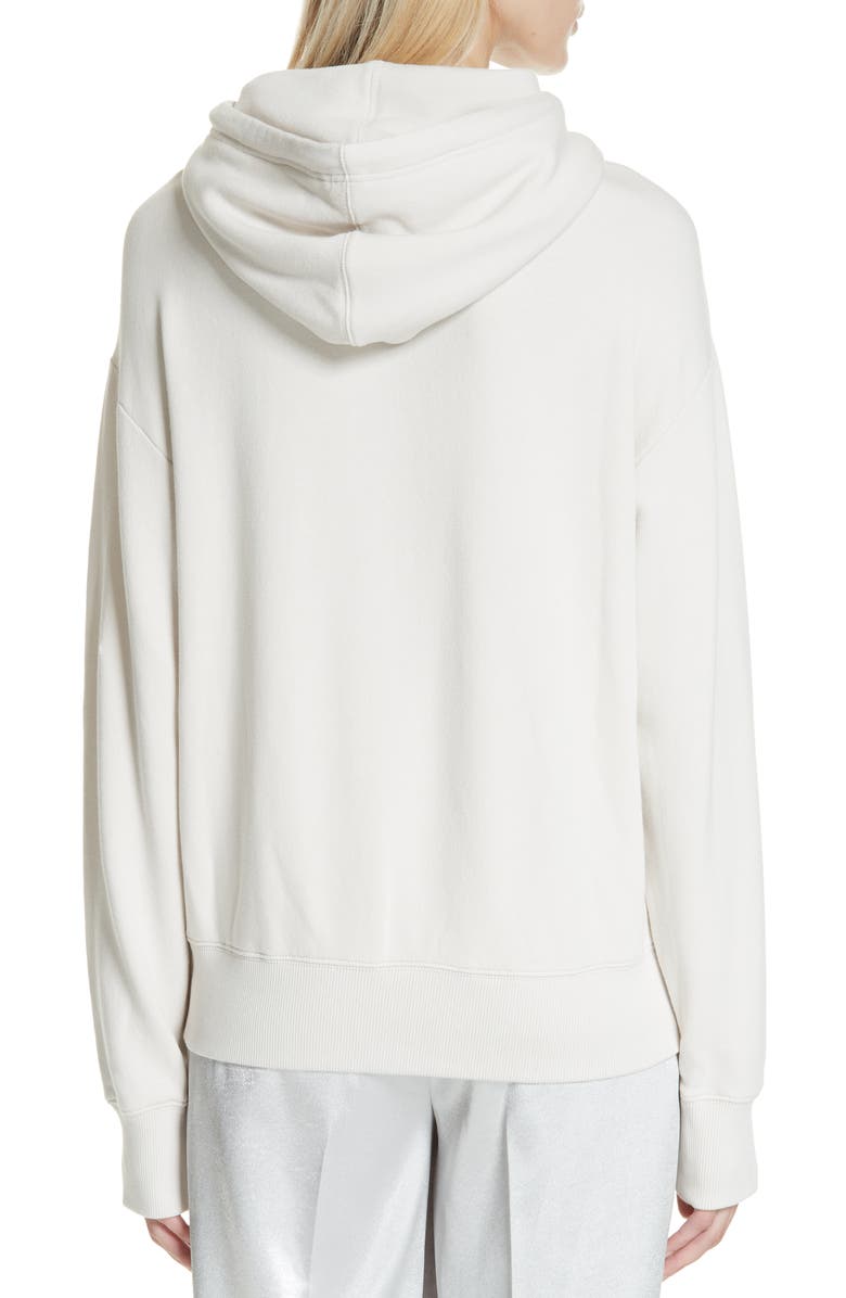 Vince Cashmere Double Layer Hoodie, Alternate, color,