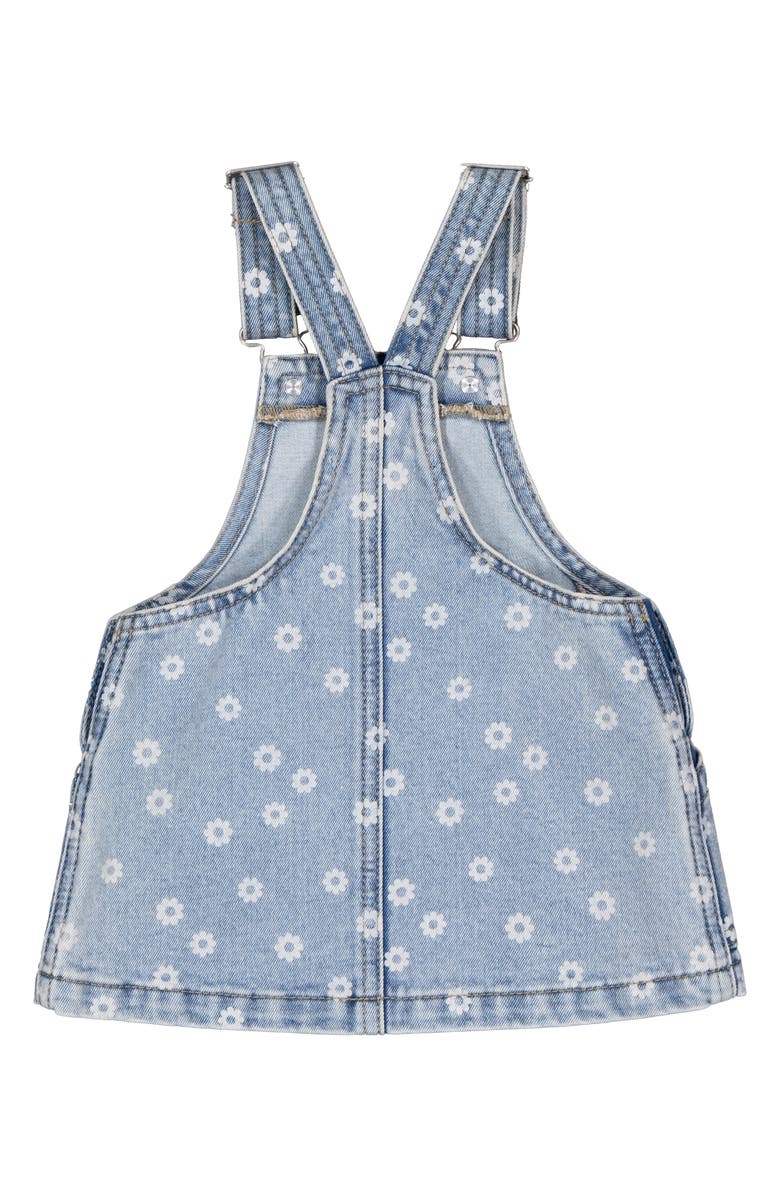 Joe's Jeans Kids' Emilia Floral Denim Skirtall, Alternate, color, Bleach Wash