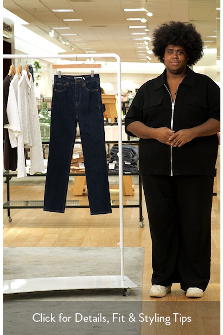 Good Legs High Waist Straight Leg Jeans video