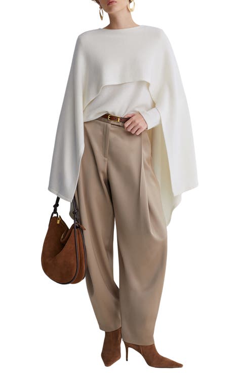 Harly Wool & Cashmere Cape Top