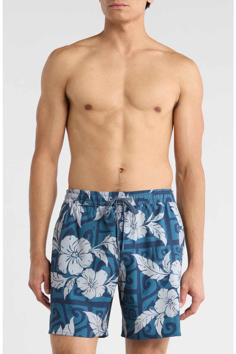Mix Pack Volley Swim Trunks, Main, color, SARGASSO SEA