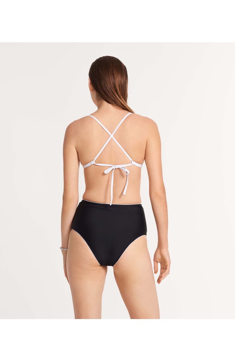 Ansea The Reversible High Waist Bottom, Alternate, color, Black/White