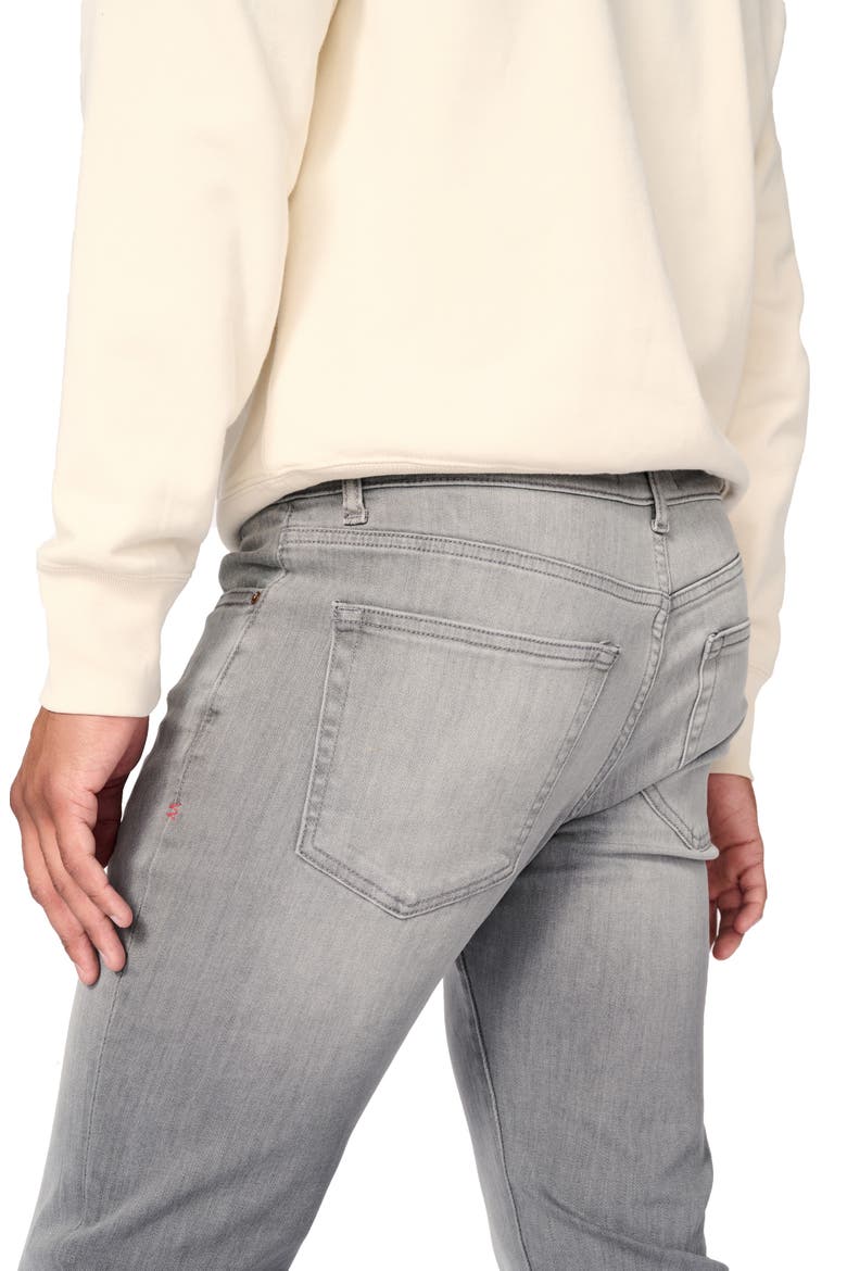 HND Skinny Fit Jeans, Alternate, color, SMOKE