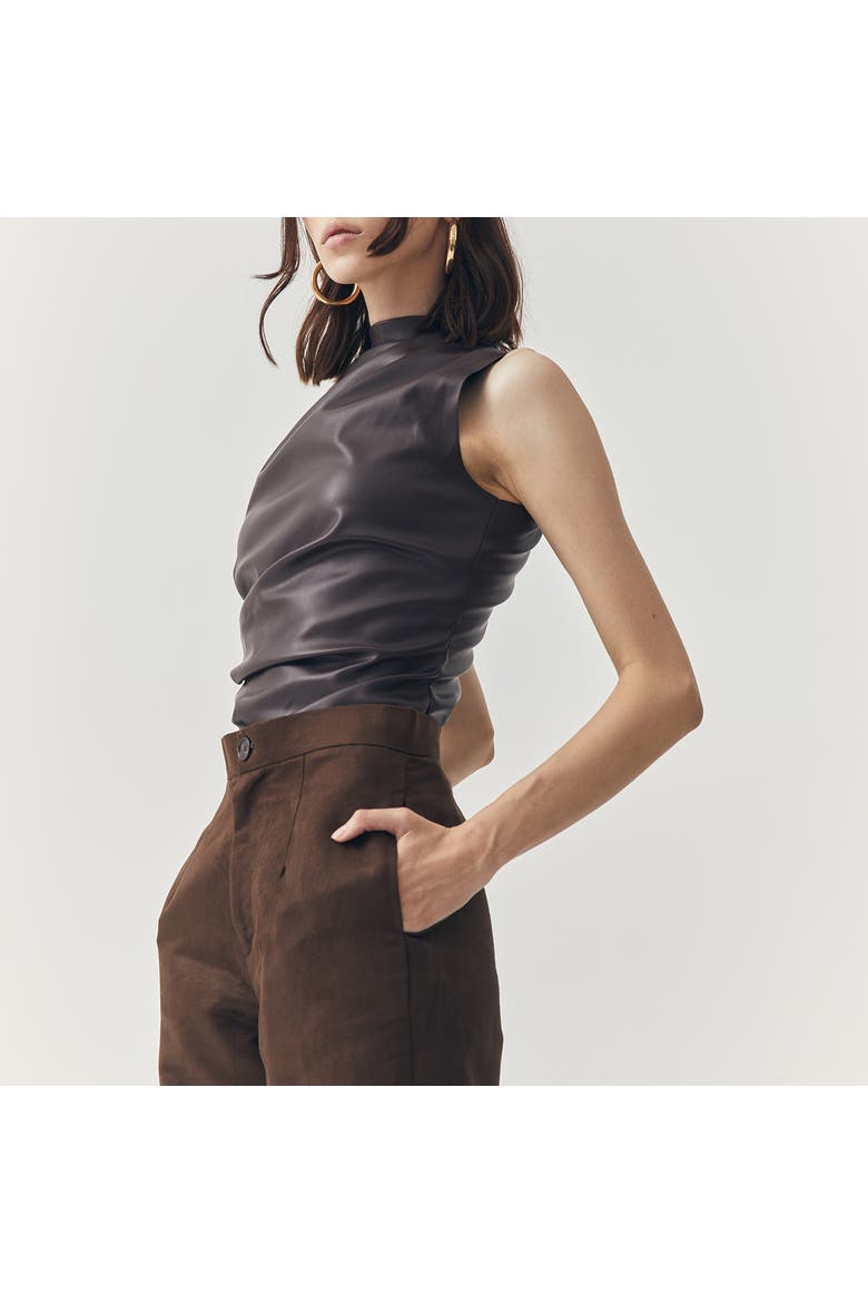 Jett Suede Pants, Alternate, color, Brown