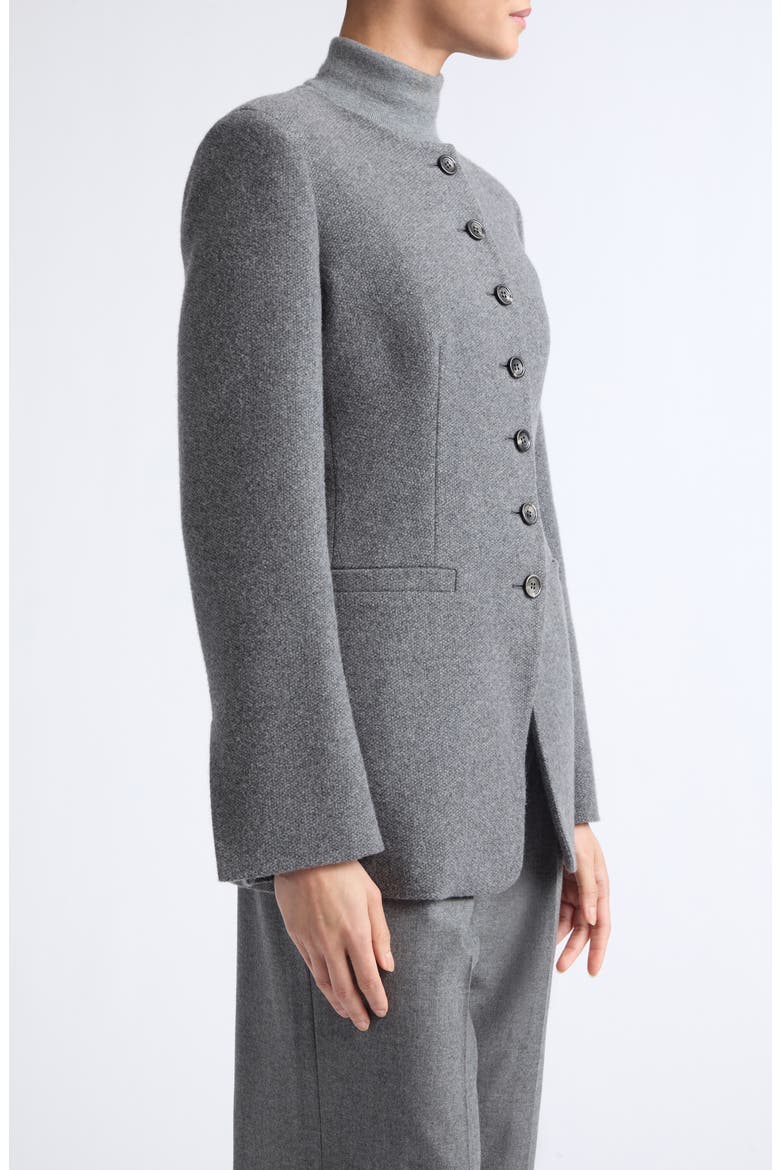 Falla Cashmere Jacket, Alternate, color, DARK GREY