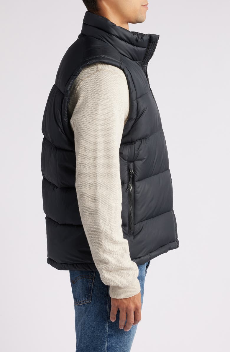 Columbia Pike Lake<sup>™</sup> II Water Repellent Insulated Puffer Vest, Alternate, color, Black/ Black