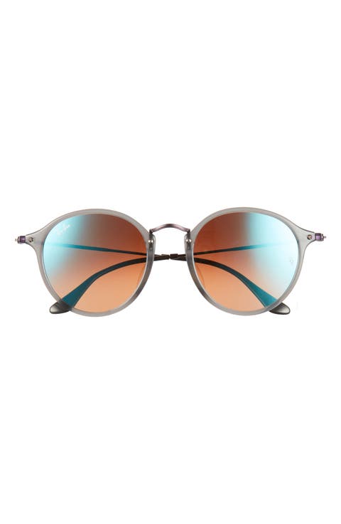 Round 52mm Sunglasses