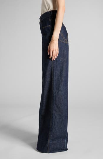 Bottega Veneta Indigo Palazzo Jeans | Nordstrom