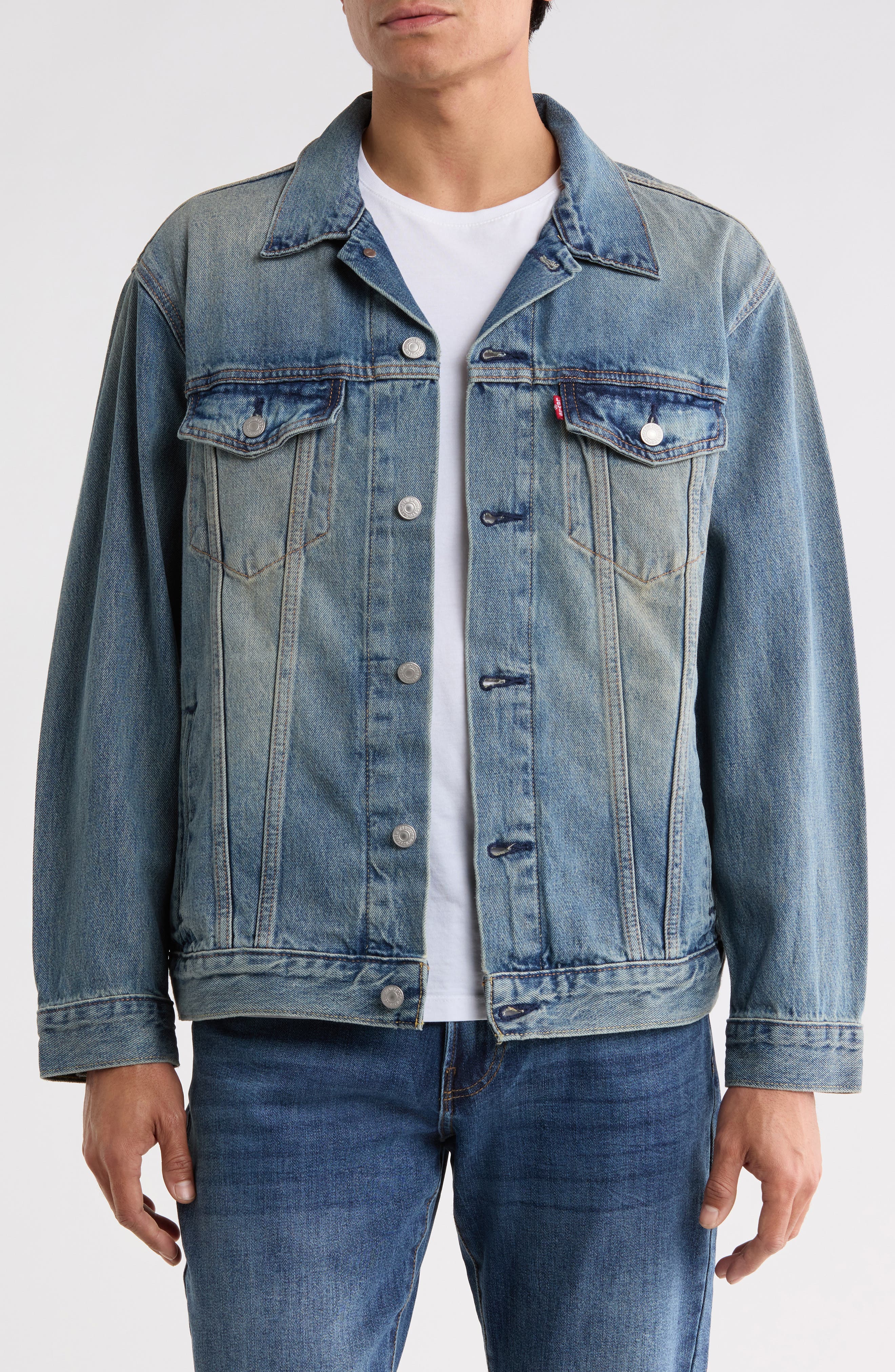 Relaxed Fit Trucker Jacket
