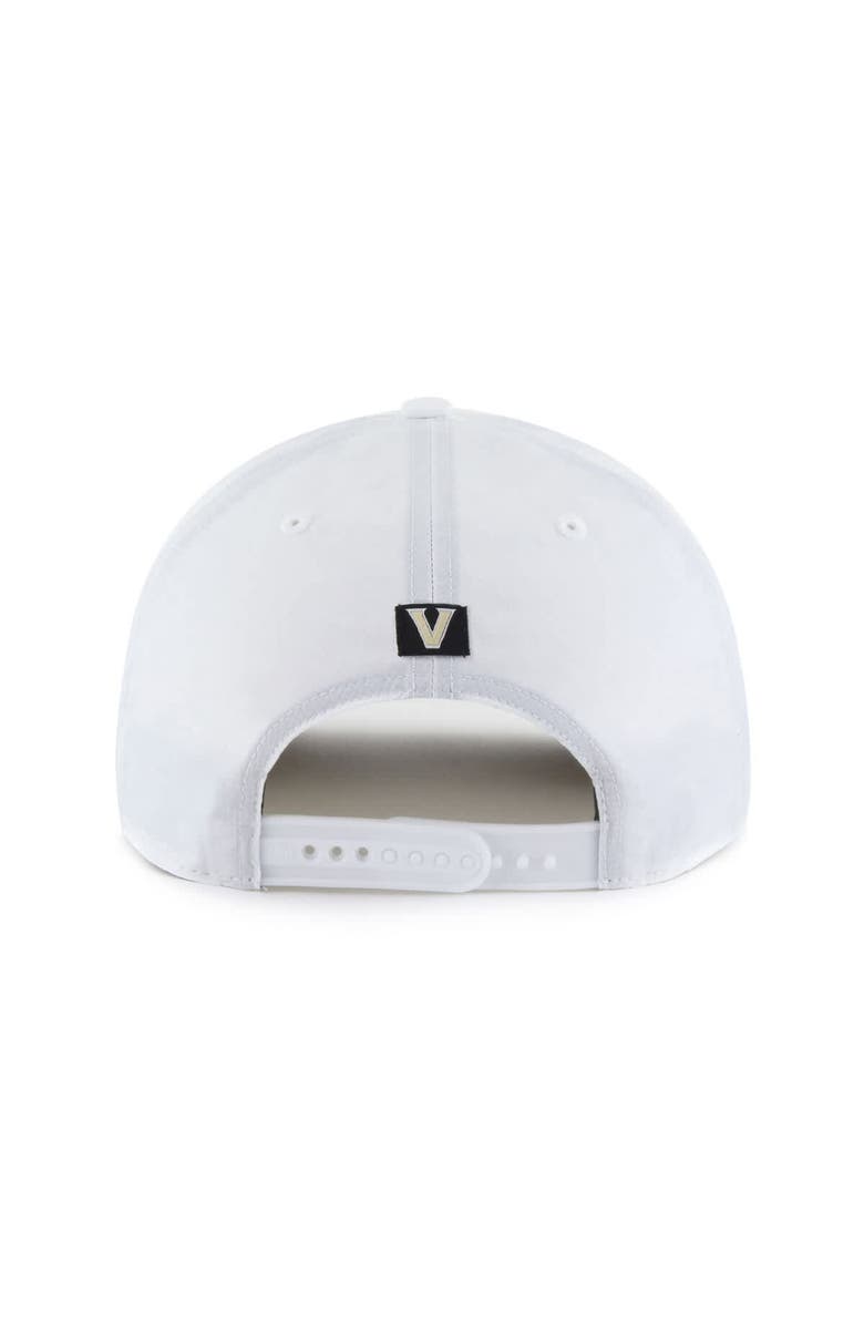 '47 Men's '47 White Vanderbilt Commodores Condor Hitch brrr° Adjustable Hat, Alternate, color,