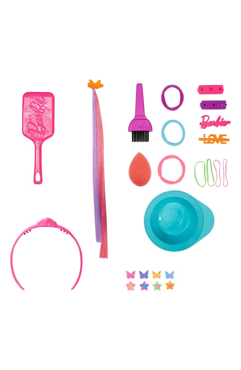 Mattel Barbie<sup>®</sup> Color Reveal Neon Rainbow Styling Head, Alternate, color, 