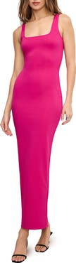 Good American Sculpting Modern Tank Maxi Dress