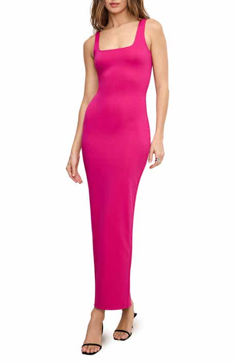 Good American Sculpting Modern Tank Maxi Dress