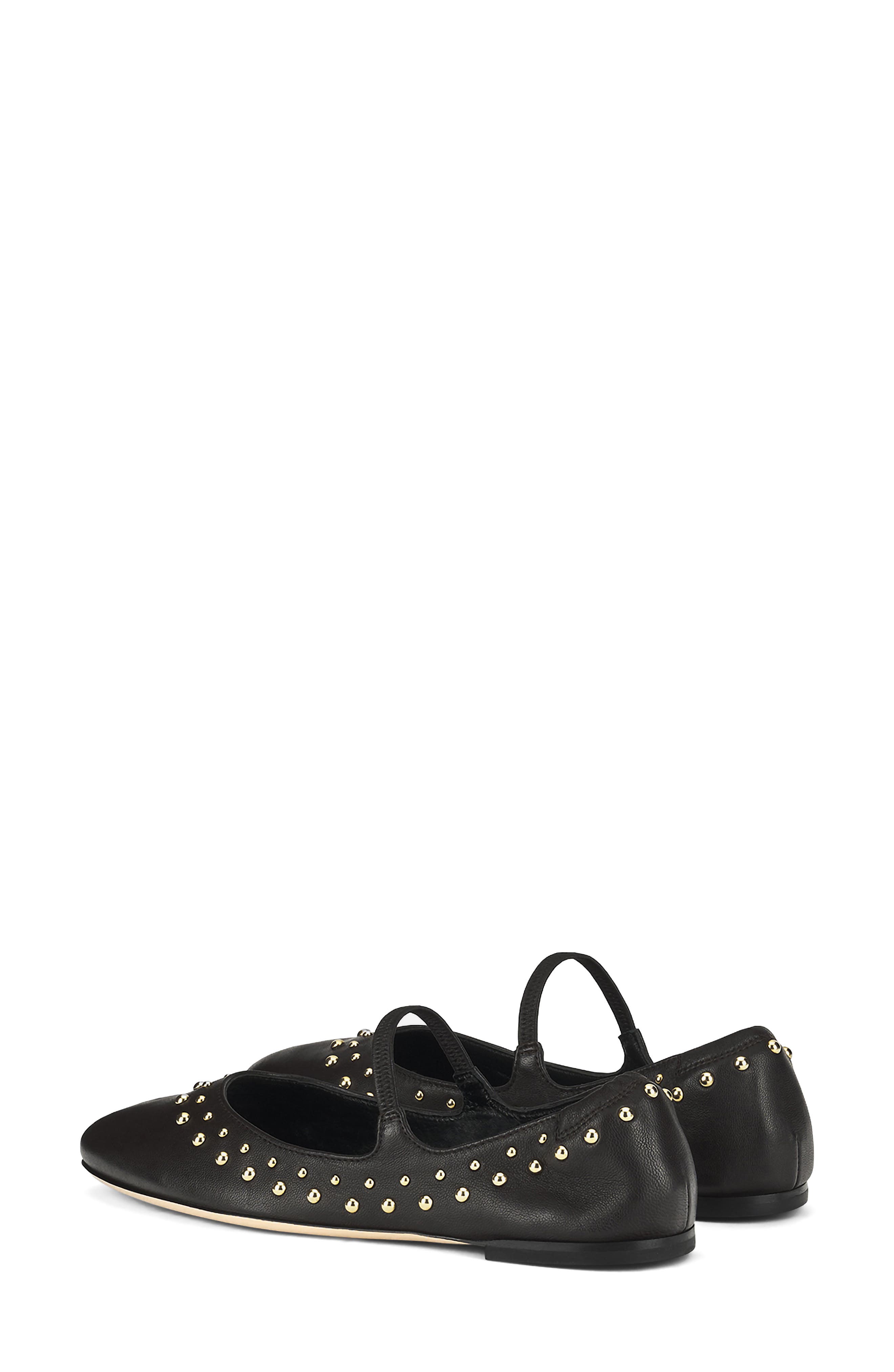 Iris Studded Mary Jane Flat, Alternate, color, MORO