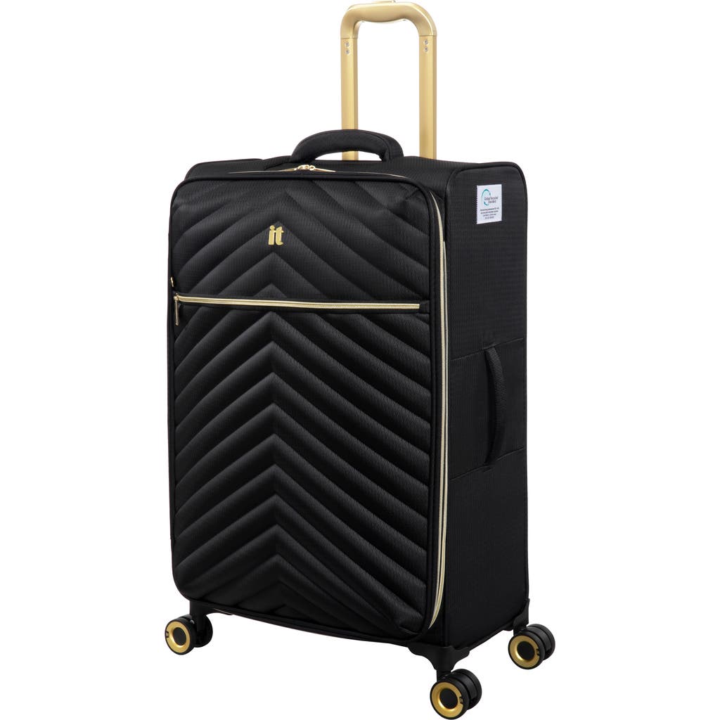Shop It Luggage Plenitude Ii 27-inch Softside Spinner Luggage In Black